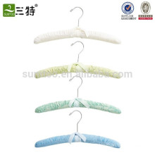 Customized sponge satin hangers